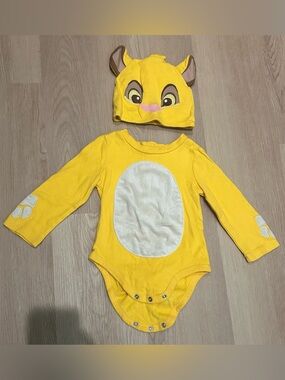 Disney Baby 18-24 months Lion Cub Nala Onesie Halloween Costume with Hat